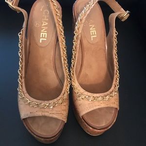 Chanel wedge